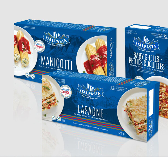 Italpasta packaging design